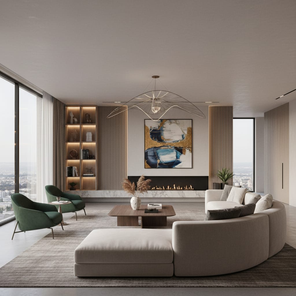 Interior de lux realizat de Artisan Interioare